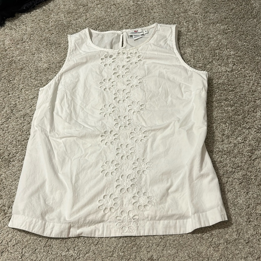 White Vineyard Vines blouse